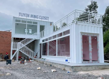 NHÀ CONTAINER CHỒNG TẦNG TẠI NINH THUẬN
