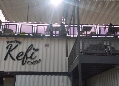 CONTAINER 40F VÀ 20F CAFE  CHỒNG TẦNG TẠI BẢO LỘC