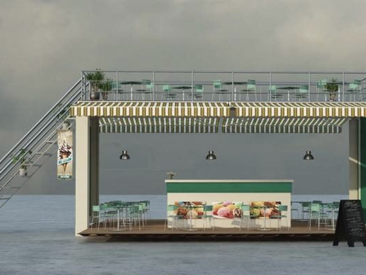 CONTAINER CAFE THIẾT KẾ