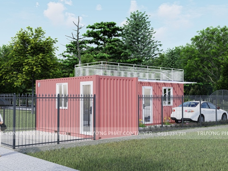 CONTAINER  NHÀ Ở 20FEET LẮP GHÉP