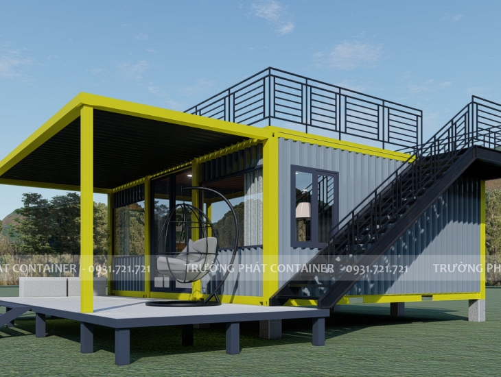 NHÀ CONTAINER THIẾT KẾ THEO YÊU CẦU TẠI ĐỒNG NAI