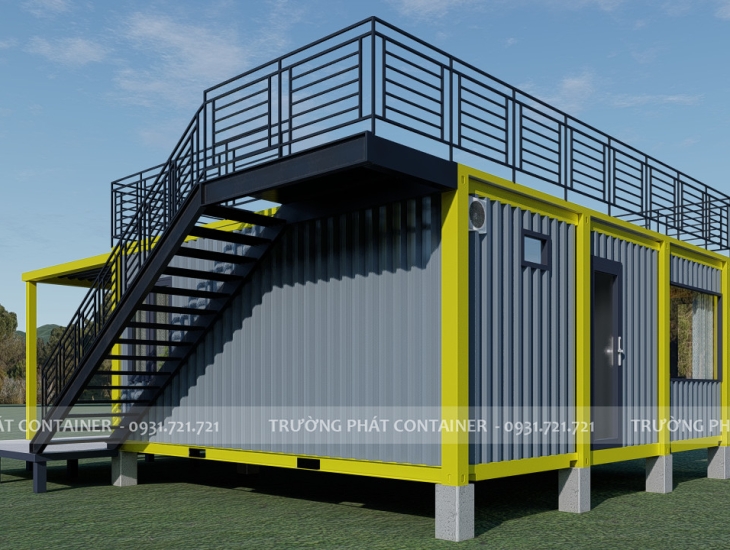 NHÀ CONTAINER THIẾT KẾ THEO YÊU CẦU TẠI ĐỒNG NAI