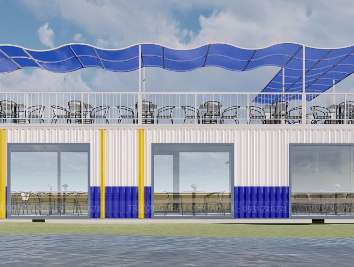 CONTAINER 20F VÀ 40F LẮP GHÉP CAFE